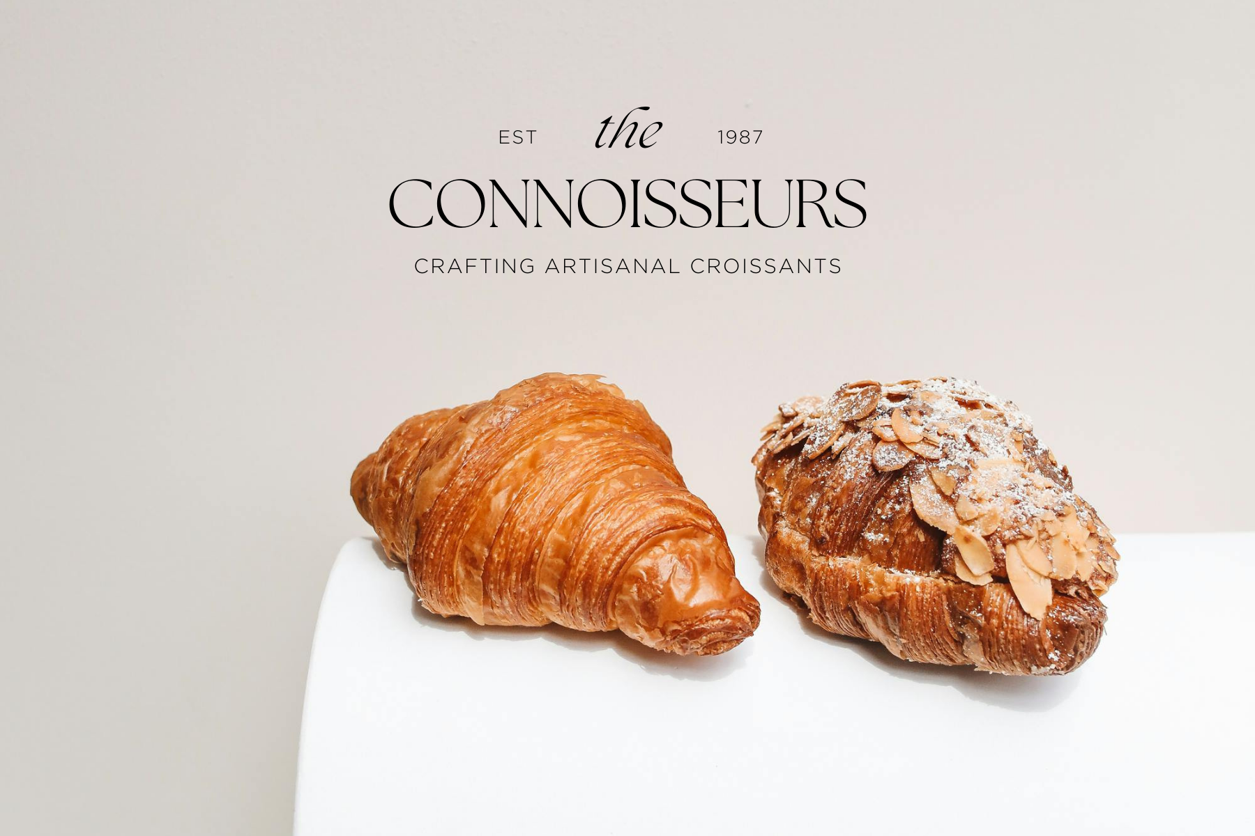 logo design for an artisanal croissant bakery